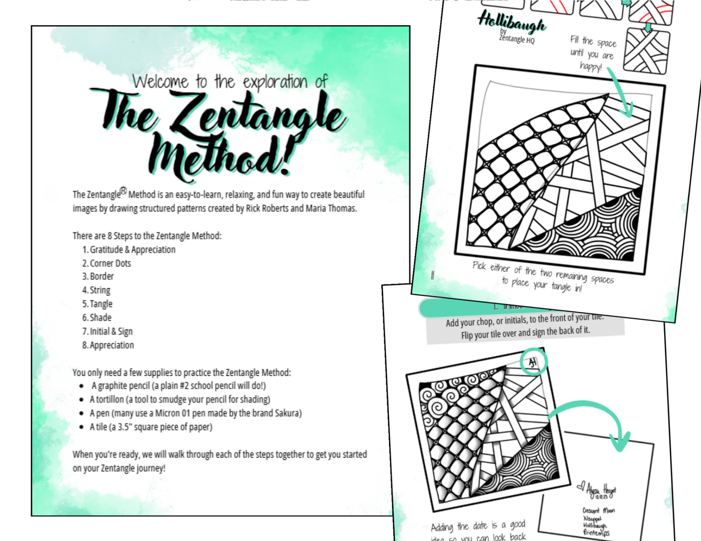 Tangle Explorations: The Method