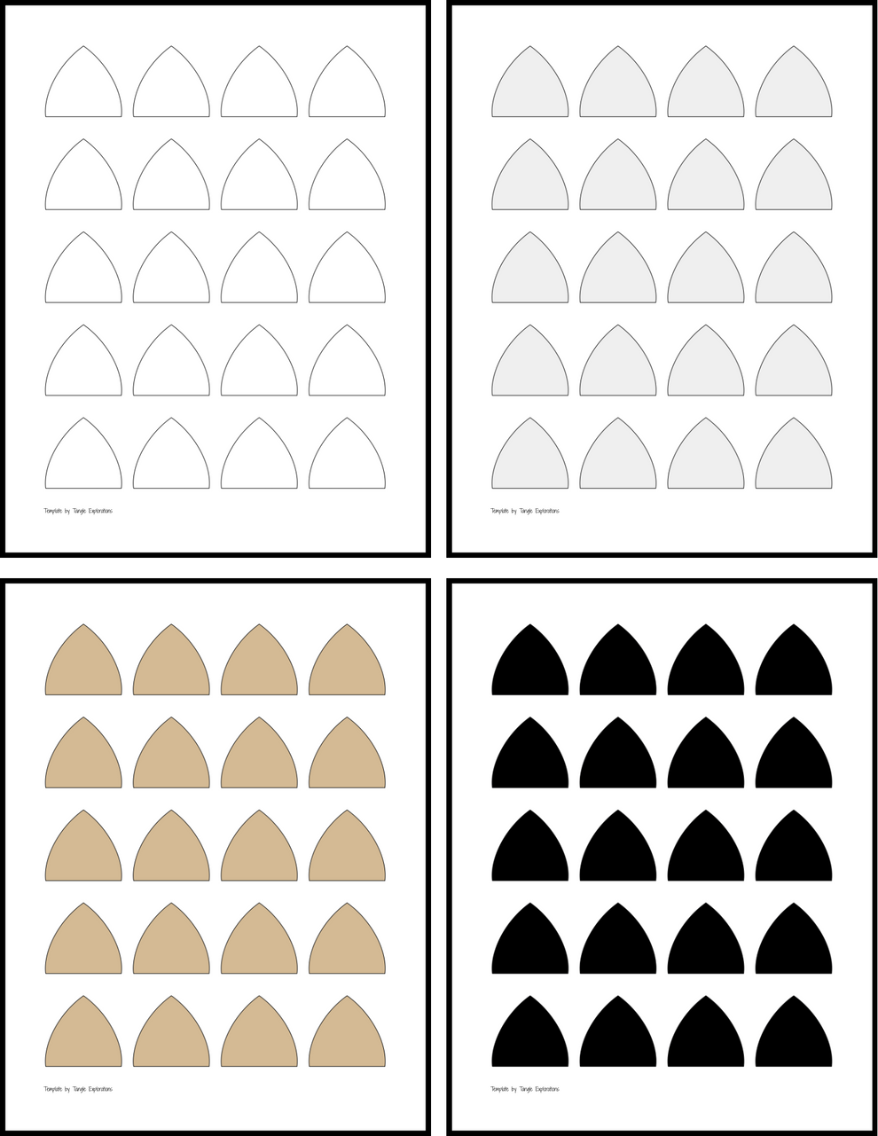 Fragment Template: Dome – Tangle Explorations