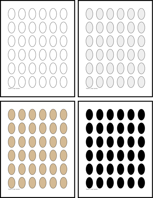 Fragment Template: Oval