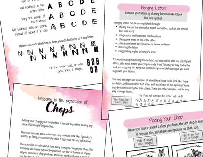 Tangle Explorations: Chops