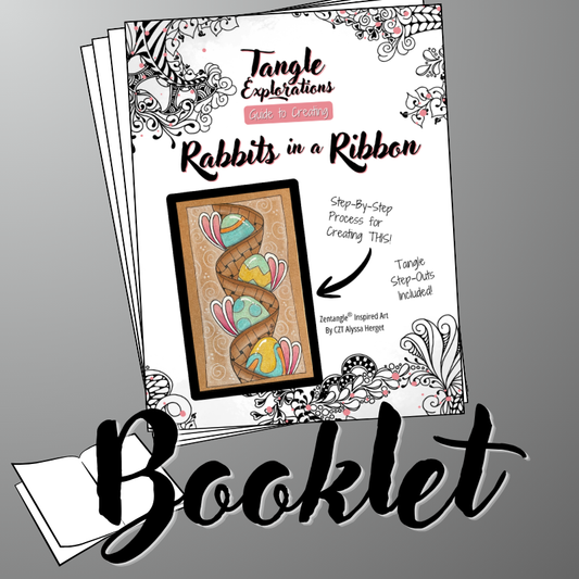 Rabbits in a Ribbon Booklet